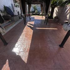 Power-Washing-and-Sealed-Stamped-Concrete-Project-In-Torrance-CA 2